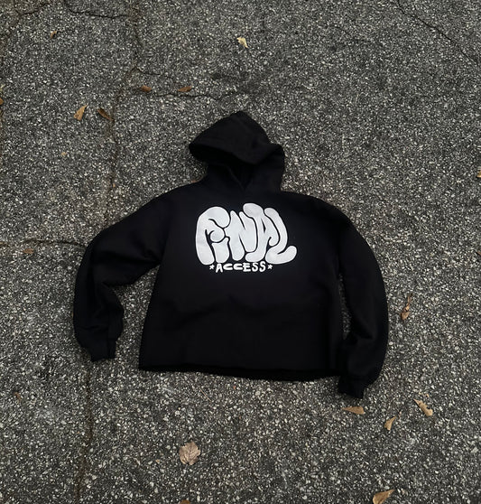 Cropped hoodie