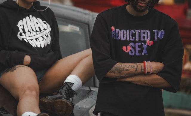 Addicted To S*x Cut Off Sweater