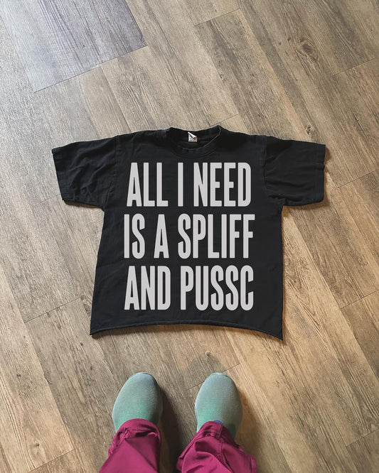 Spliff And Pussc T-shirt
